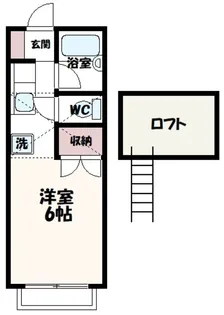 ベルシオンエリーゼ【2階】の間取り
