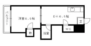 メゾンド梨花【3階】の間取り