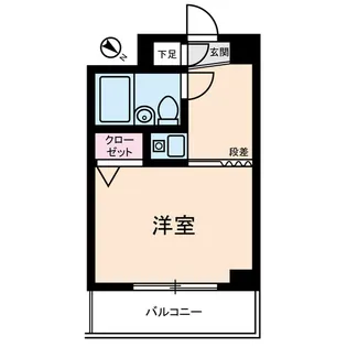 ホンマチドリームユーハイム【4階】の間取り