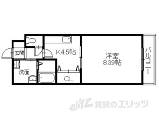 Villa・Fiore【1階】の間取り