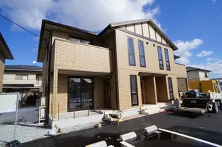 福島県郡山市大槻町字土瓜【アパート】の外観