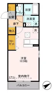サクラテラス【3階】の間取り