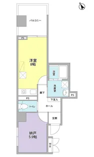 フェイム両替町【3階】の間取り