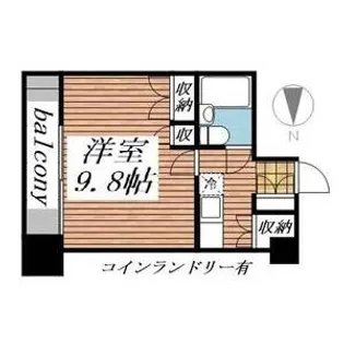 ラ・レジダンス・ド・仙台【6階】の間取り