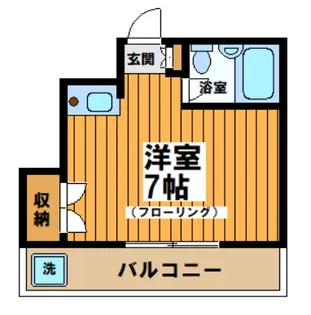 諏訪ビル【2階】の間取り