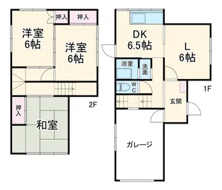 千葉県茂原市千町【一戸建】の間取り