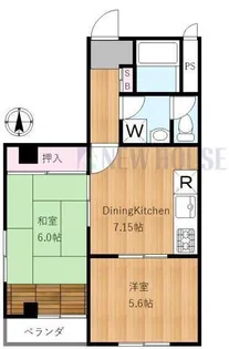 東海神楽坂マンション【4階】の間取り