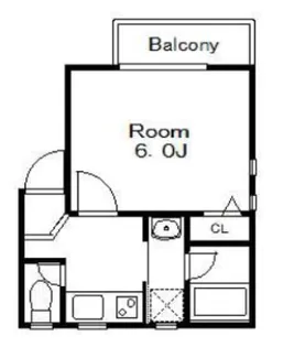 千葉県市川市市川南1【アパート】の間取り