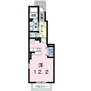 ラ・カンパネラ【1階】の間取り