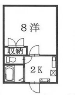 ステイタスオブ大野【1階】の間取り