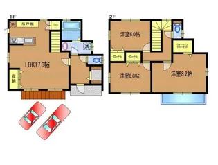 東京都立川市柏町5【一戸建】の間取り