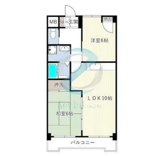 千葉県市川市幸2【マンション】の間取り