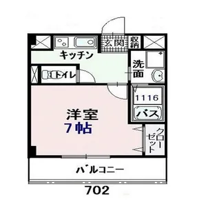 アルモニ~T&M【7階】の間取り