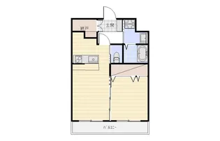 エスペランサ大門【3階】の間取り