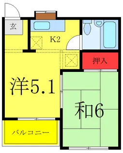 メゾン・プルミエ【1階】の間取り