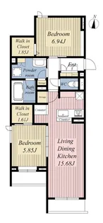 Avancer【2階】の間取り