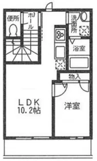 ウルラ東池袋【3階】の間取り