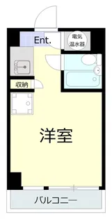 ヴェラハイツ日本橋【7階】の間取り