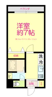 丹木田口ビル【3階】の間取り