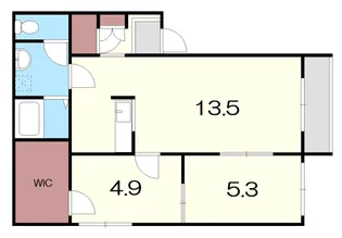 ディアス発寒中央E【2階】の間取り