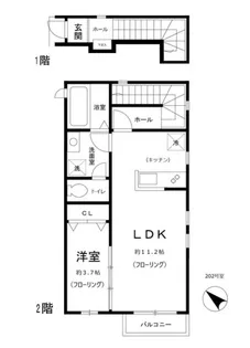 マ・メゾン雑司が谷【2階】の間取り