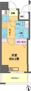 東京都中央区入船2【マンション】の間取り