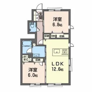 Felice【1階】の間取り