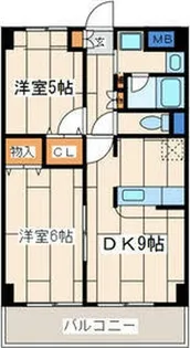 メゾンフローレ【3階】の間取り