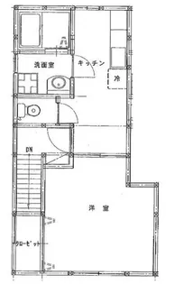 コーポ宮島【2階】の間取り