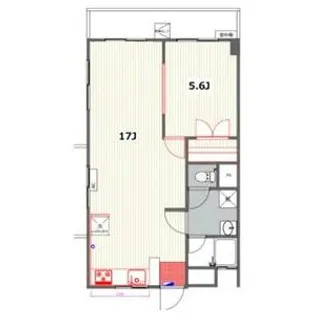 第二野白ビル【2階】の間取り