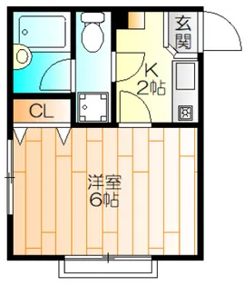 キャッスルアメジスト5【3階】の間取り