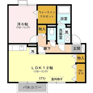 埼玉県戸田市笹目3【アパート】の間取り
