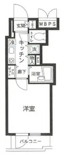 クレアシオン新中野【7階】の間取り