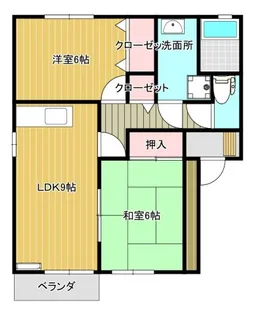 アネックス・ヒロB【2階】の間取り