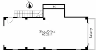 Keepers 六本木【1階】の間取り