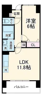 プリモパッソ川口【6階】の間取り