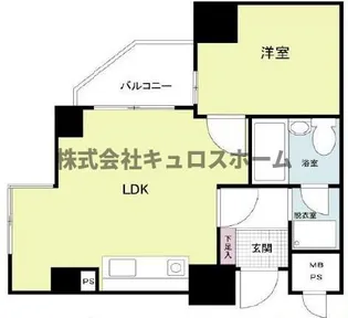 大阪府大阪市天王寺区堀越町【マンション】の間取り