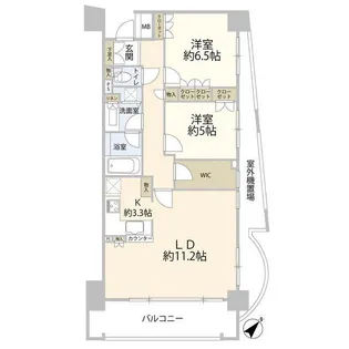 パーク・コート恵比寿ヒルトップレジデンス(0005506)【8階】の間取り