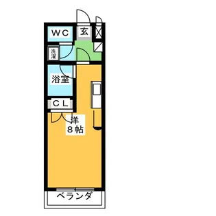 グランデュール22【4階】の間取り