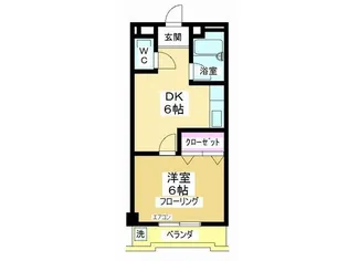 日の出ビル【5階】の間取り