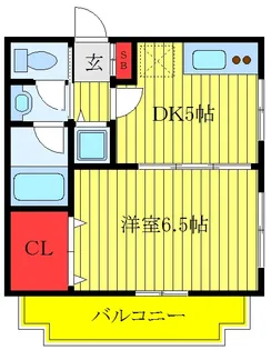 アドレ志茂【3階】の間取り