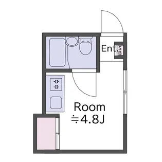 エレガンス三宿【2階】の間取り