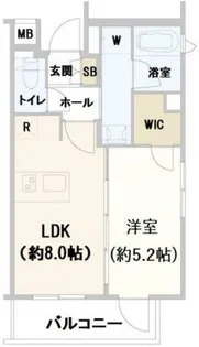 リュエル・サーラ中野中央【2階】の間取り