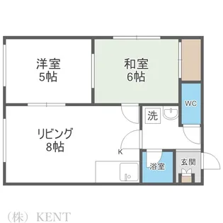 ラフォーレ41【4階】の間取り