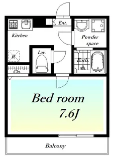 リブ三軒茶屋【2階】の間取り