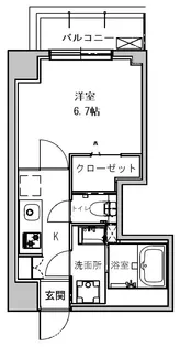 ユタカビル【4階】の間取り