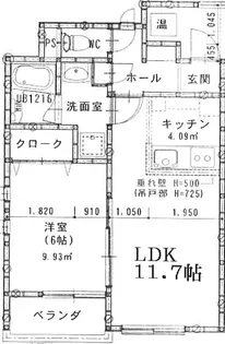 ルミエール【2階】の間取り