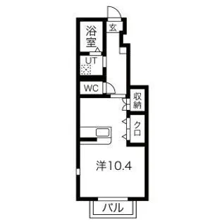 P.court【1階】の間取り