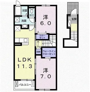 Revasa-H【2階】の間取り