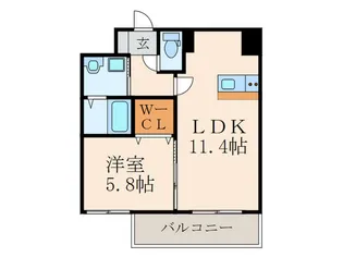 エル・デ・ルポ嵐山【3階】の間取り